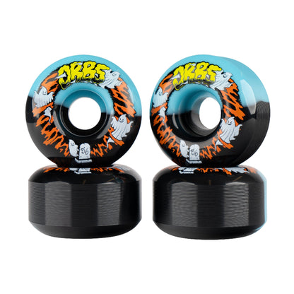 Orbs Apparitions Splits - Black/Blue - 56mm 99a Skateboard Wheels