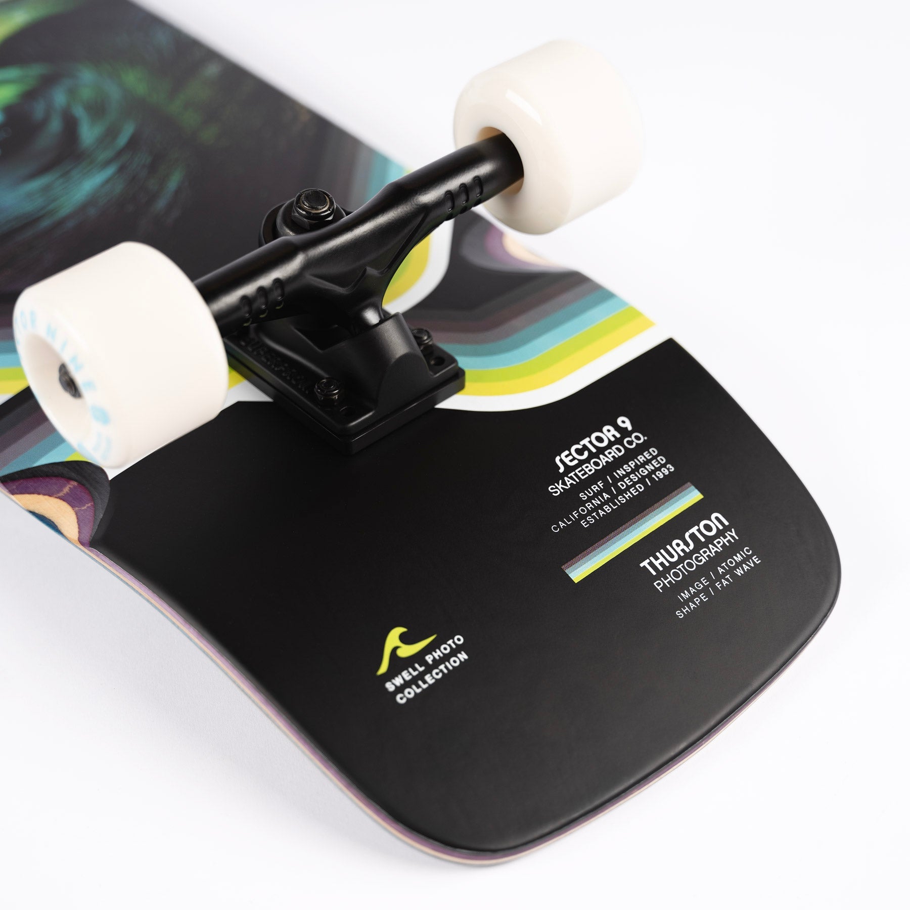 Sector 9 Fat Wave Fury Kicktail Cruiser Longboard Complete