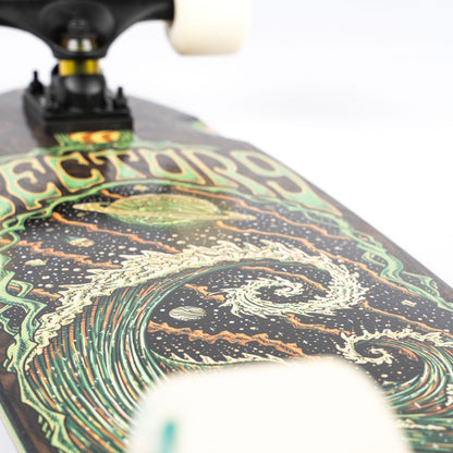 Sector 9 Ben Gravy Strand Cosmos Kicktail Cruiser Longboard Complete