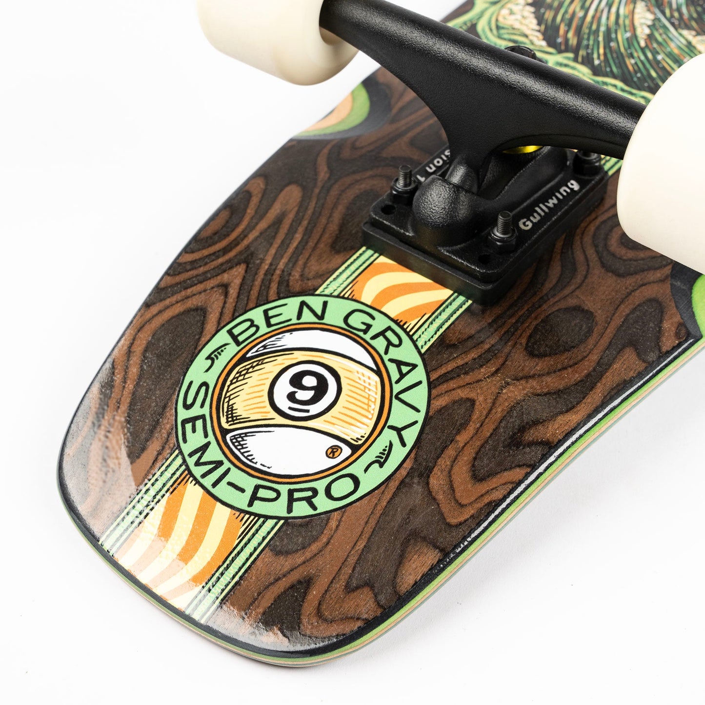 Sector 9 Ben Gravy Strand Cosmos Kicktail Cruiser Longboard Complete