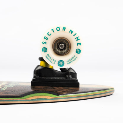 Sector 9 Ben Gravy Strand Cosmos Kicktail Cruiser Longboard Complete