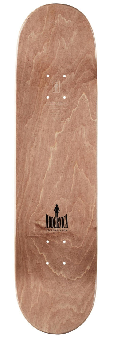 Girl Skateboards Geering Modernica 8.0in x 31.50in Skateboard Deck
