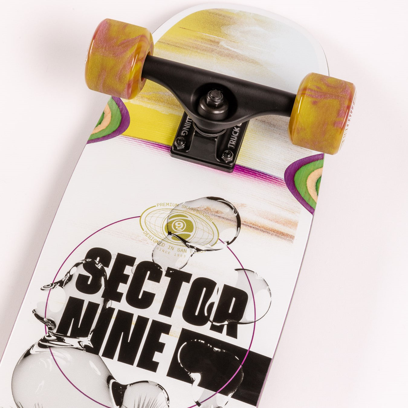 Sector 9 Ninety Five Coil Kicktail Cruiser Longboard Complete