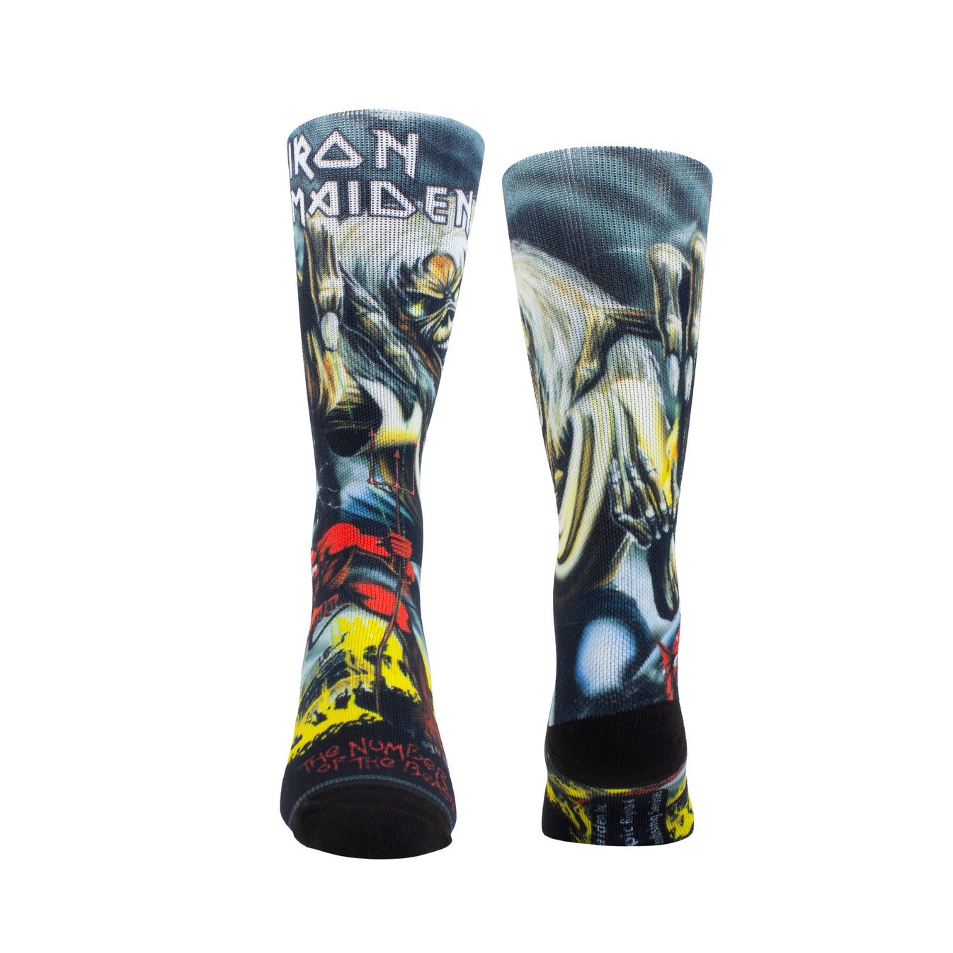 Perri's Iron Maiden The Number of the Beast Socks