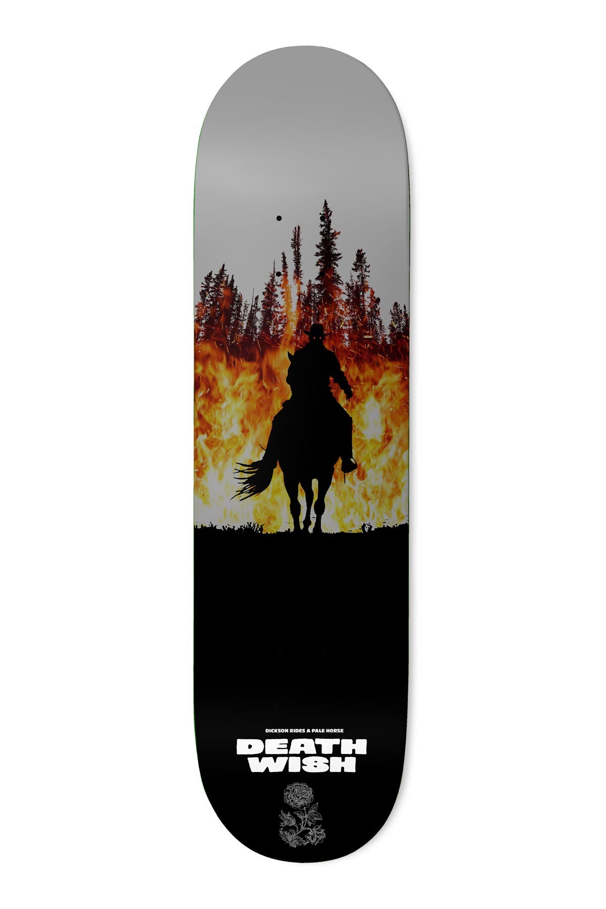 Deathwish Jon Dickson Pale Rider 8.25in x 31.5in Skateboard Deck