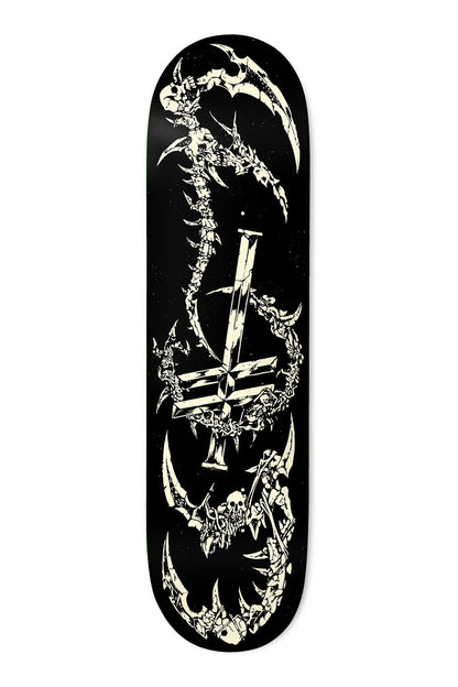 Deathwish Jamie Foy Mutations Twin Tail 8.5in x 32.00in Skateboard Deck