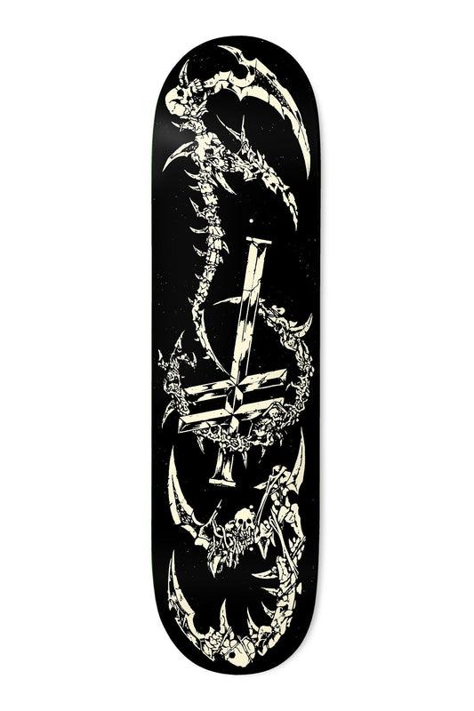 Deathwish Jamie Foy Mutations Twin Tail 8.5in x 32.00in Skateboard Deck