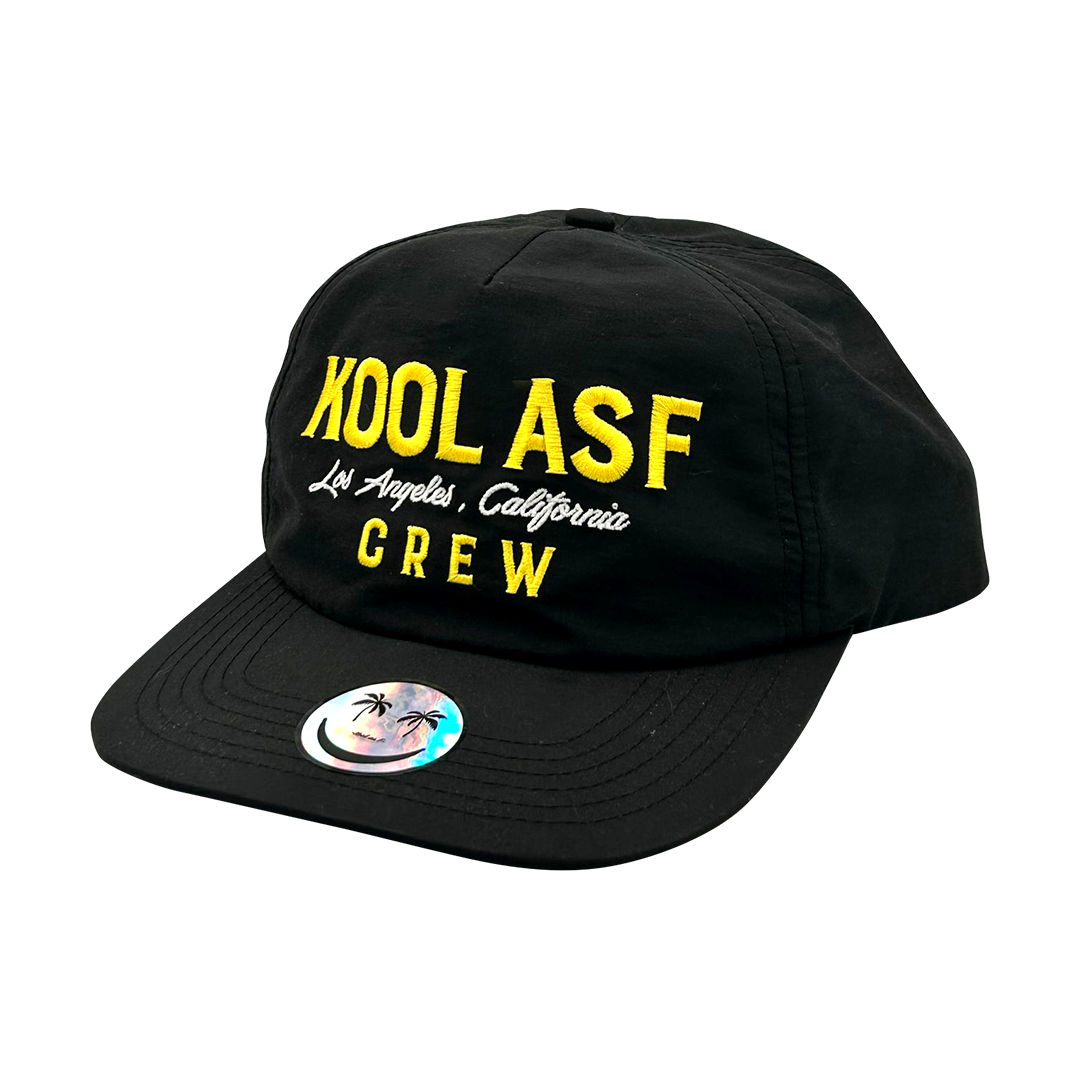 Kool As F KOOL ASF Black Yellow Crew Hat