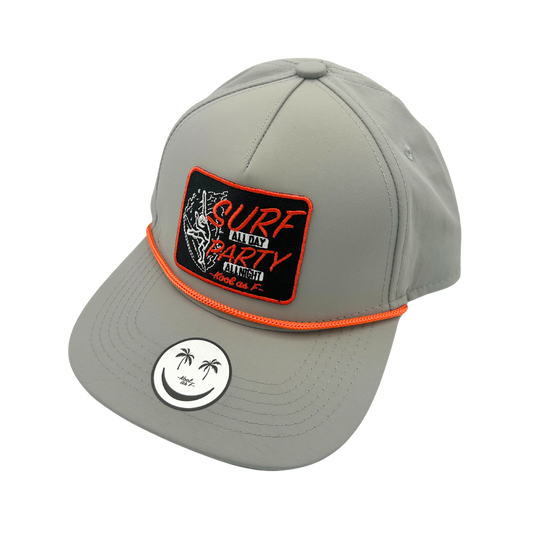 Kool As F Surf All Day Party All Night Grey Hat