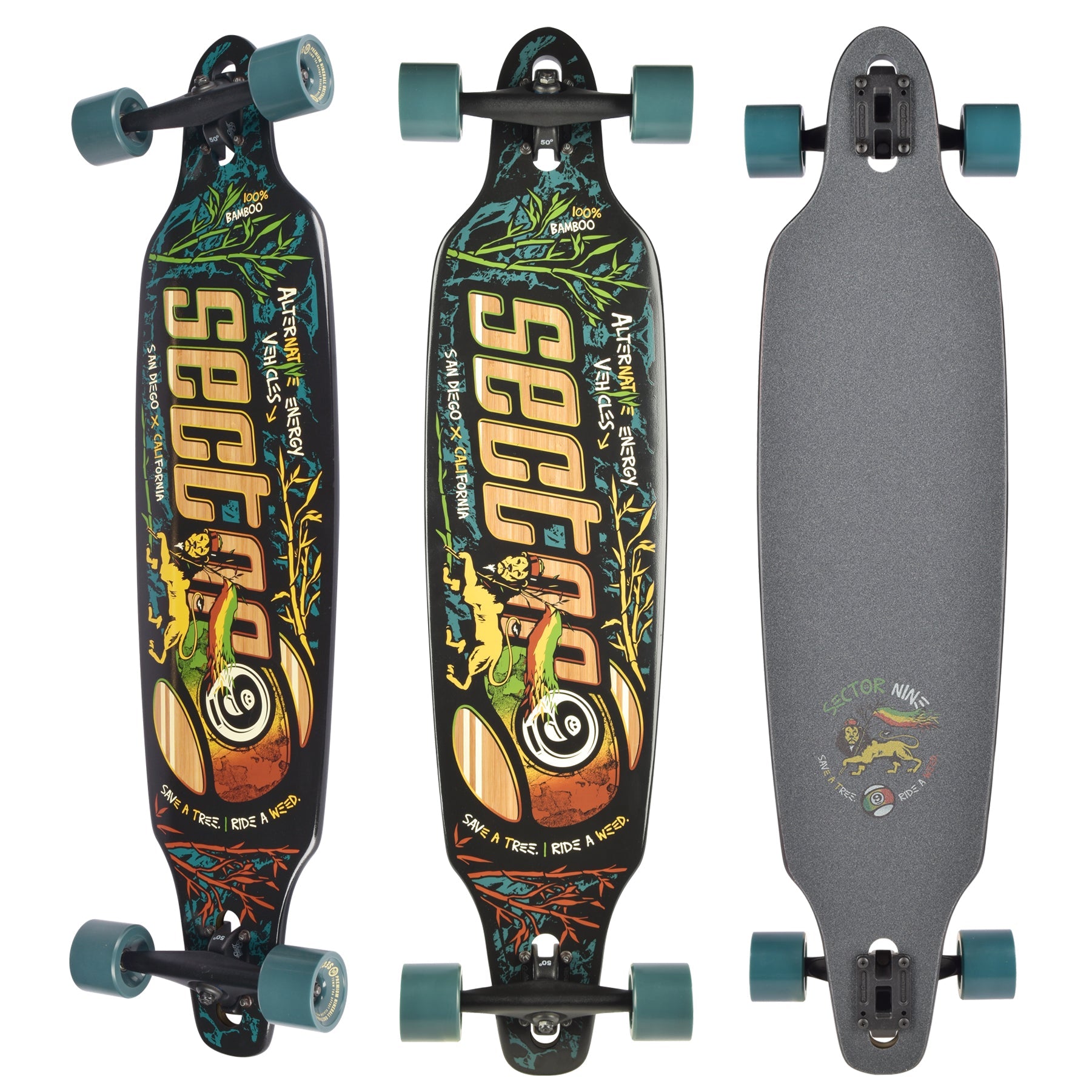 Sector 9 Lookout Roots Drop Through Longboard Complete