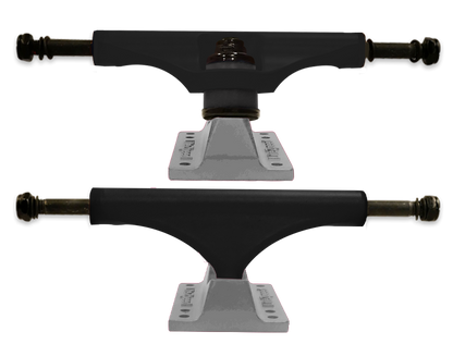 Litezpeed Black / Color Base Skateboard Trucks - 5.25" Hanger / 8.0" Axle Polished
