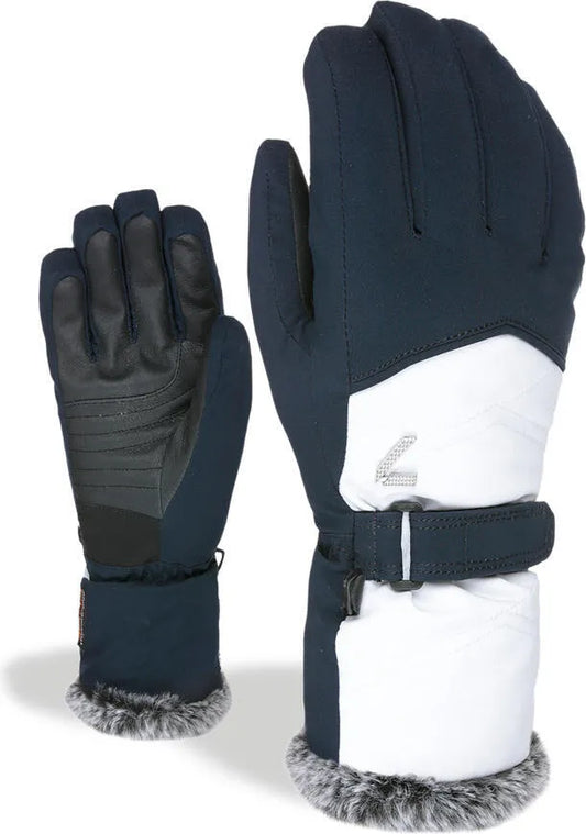 Level Gloves Jolie W Women's Ski Snowboard Glove Blue white