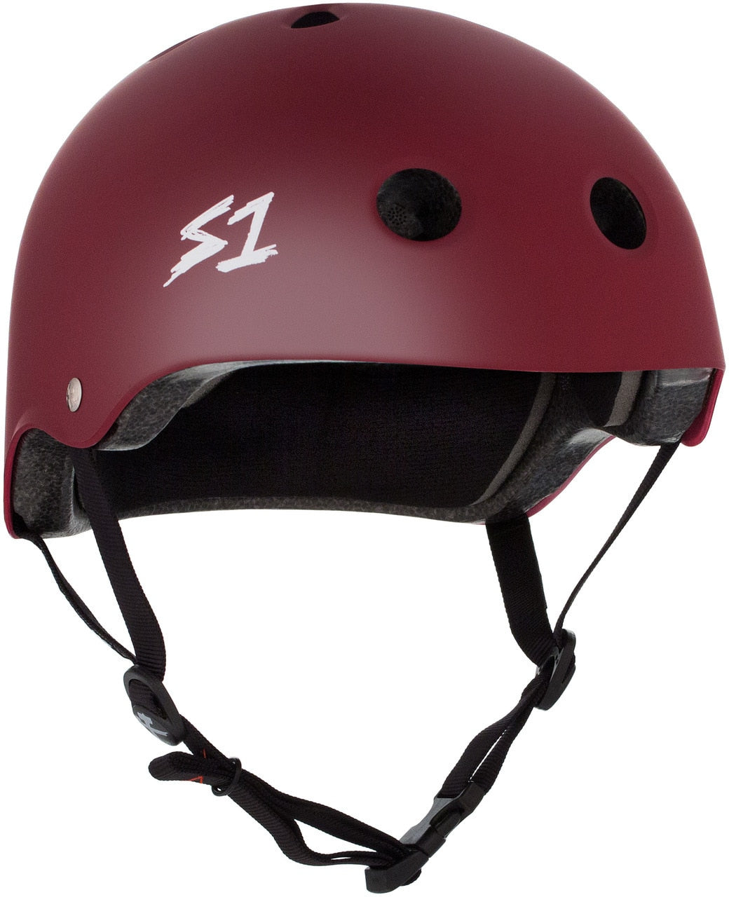 S1 Lifer Certified Skate/Bike Helmet - Maroon Matte
