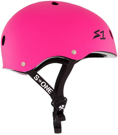 S1 Lifer Certified Skate/Bike Helmet - Hot Pink Gloss