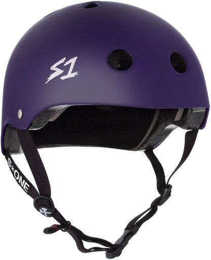 S One Lifer Certified Skate/Bike Bucket Helmet - Purple Matte