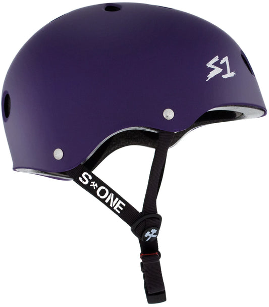 S One Lifer Certified Skate/Bike Bucket Helmet - Purple Matte
