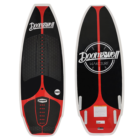 Doomswell Neo Red Wakesurf Board