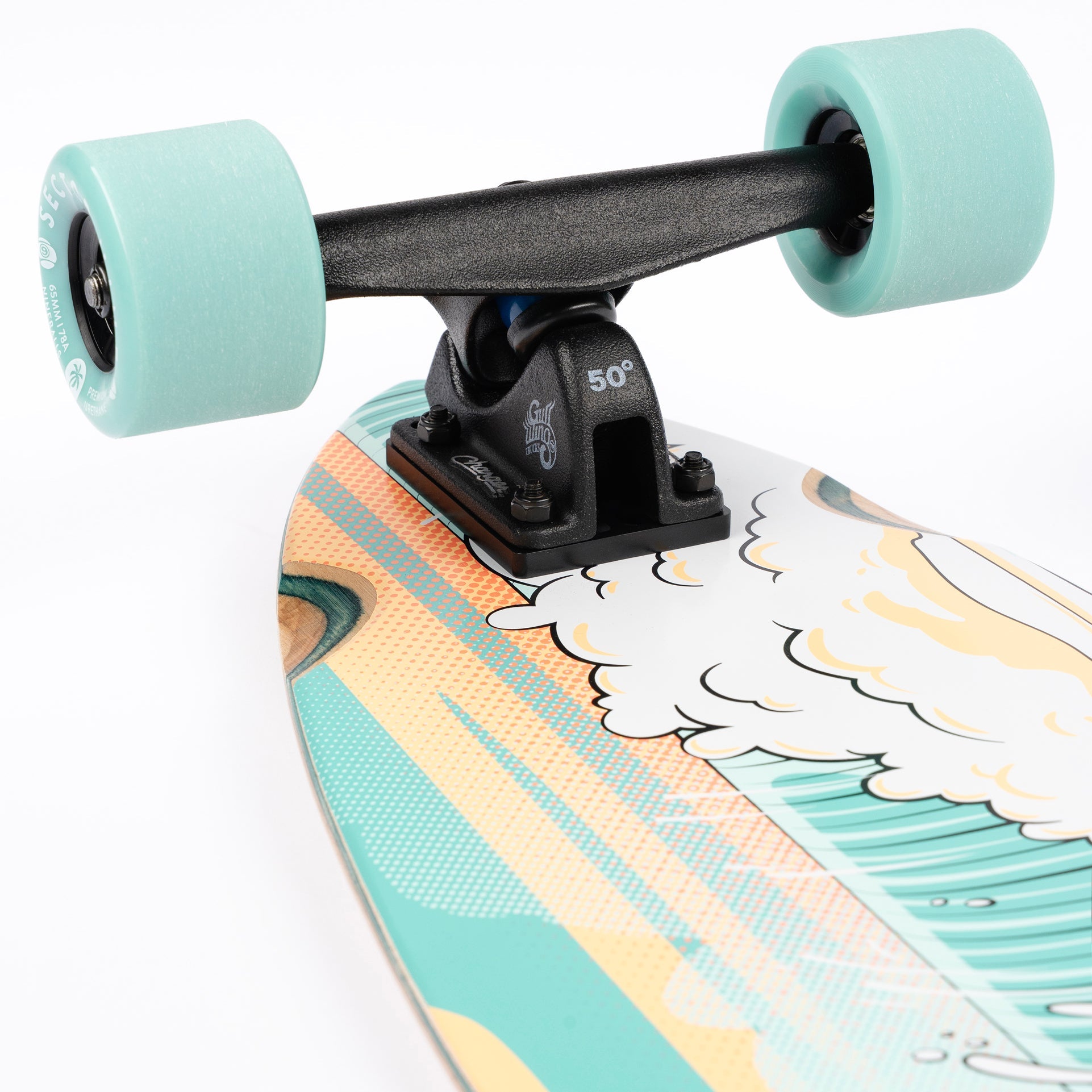 Sector 9 Offshore Reeler Swallow Tail Longboard Complete
