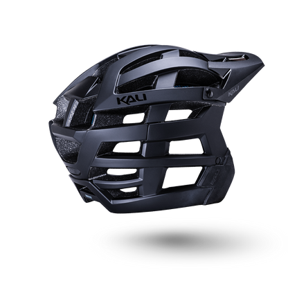 Kali Protectives Open Face OF Invader MTB Mountain Bike Helmet Black