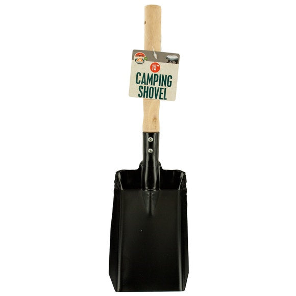 Micro Camp Shovel with Wood Handle