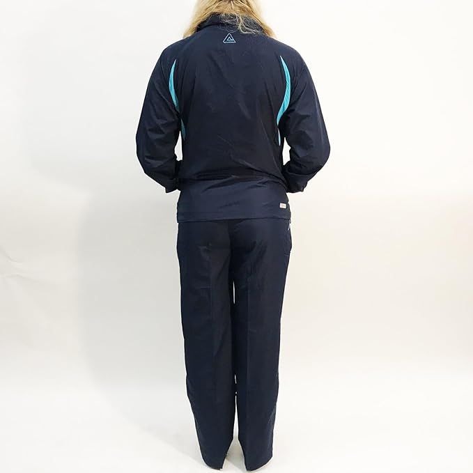 PEAK Women's Woven Tracksuit Pant and Jacket Set Navy