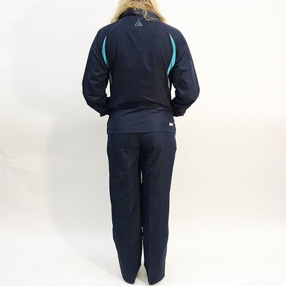 PEAK Women's Woven Tracksuit Pant and Jacket Set Navy