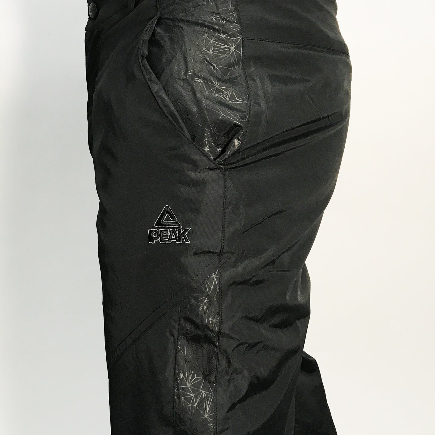 Peak Men's Woven Lightly Insulated Jogger Pant Black