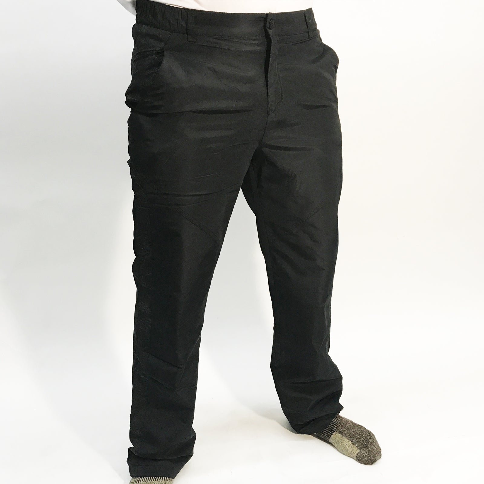 Peak Men's Woven Lightly Insulated Jogger Pant Black