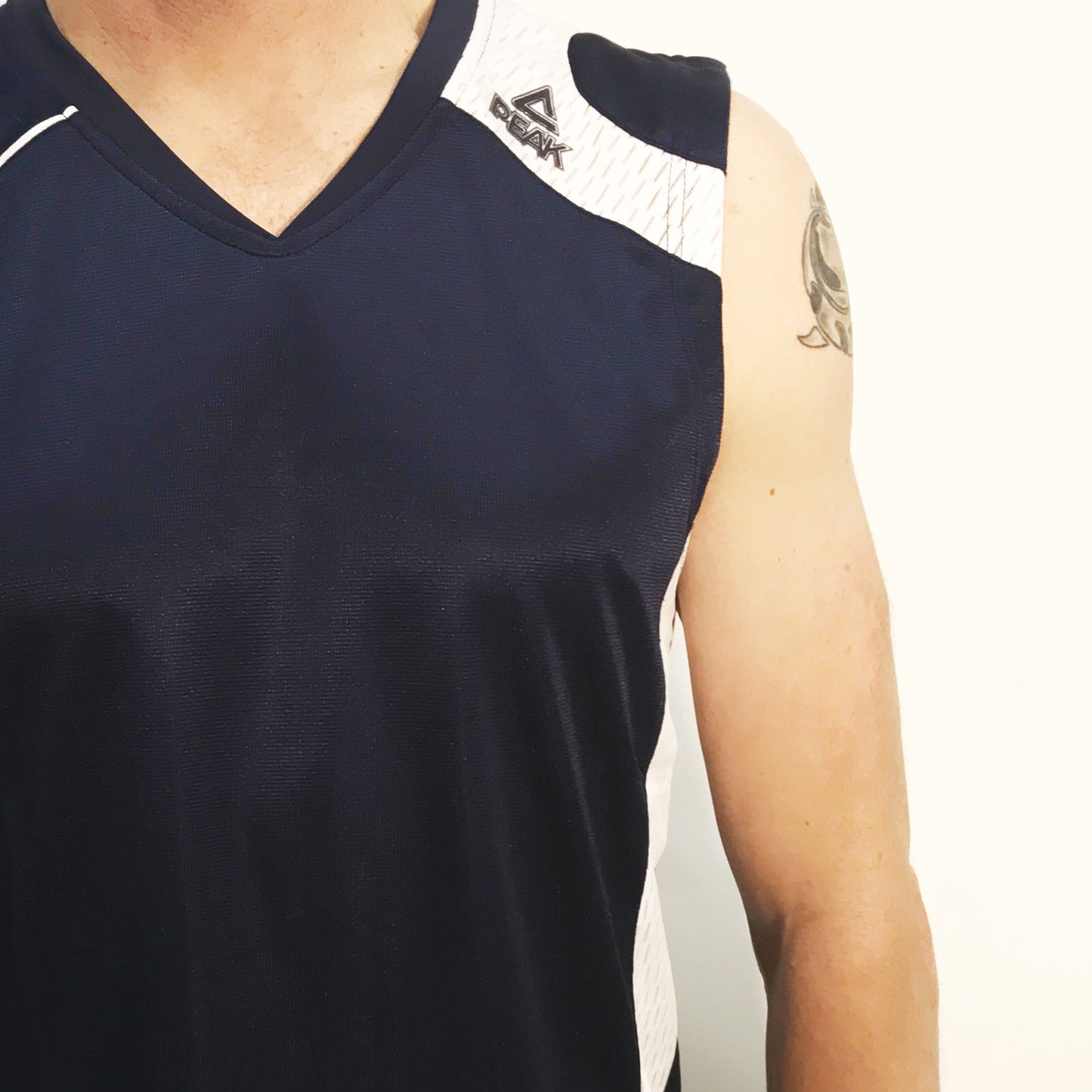 Peak Men's Match Basketball Jersey Navy