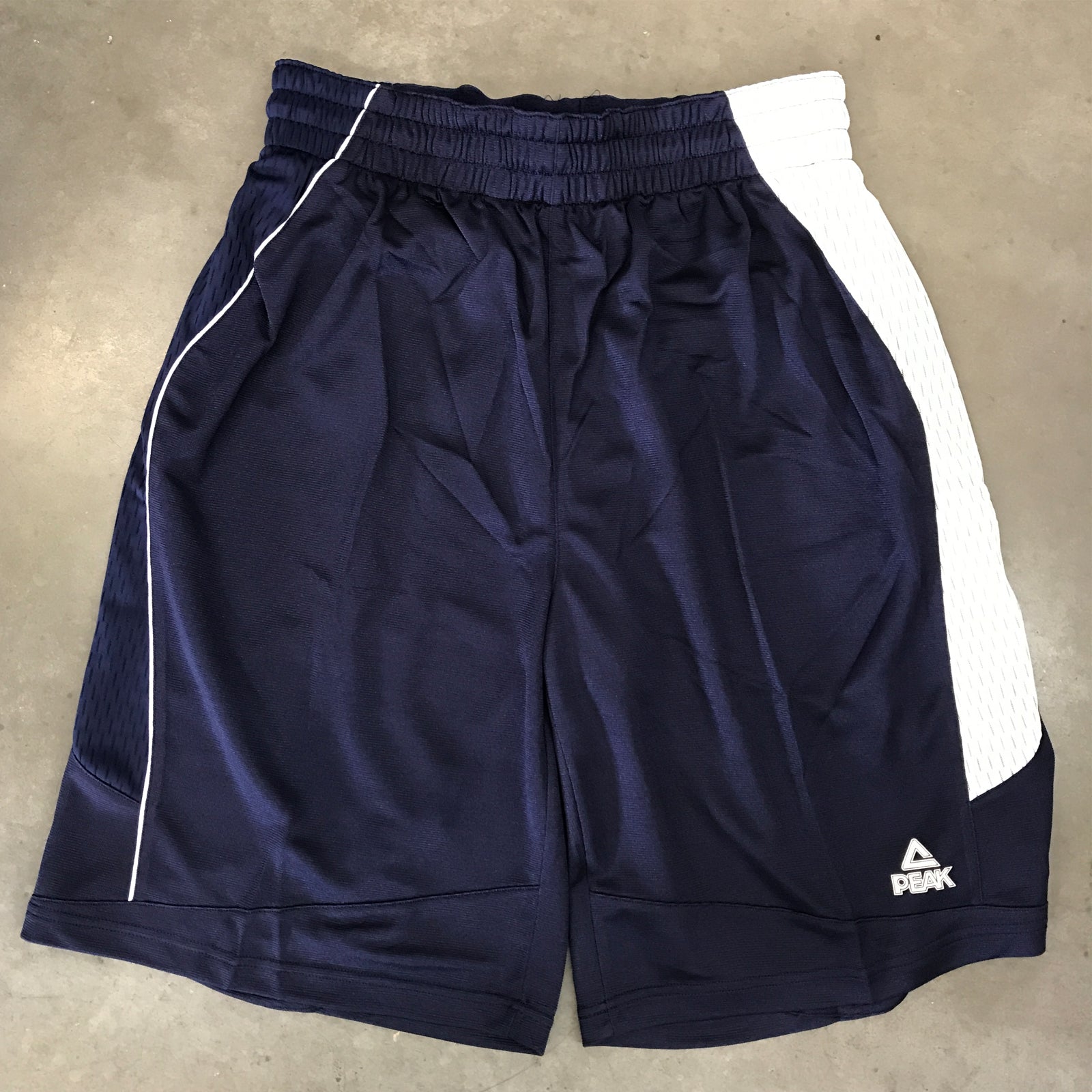 Peak Men's Match Basketball Shorts Navy