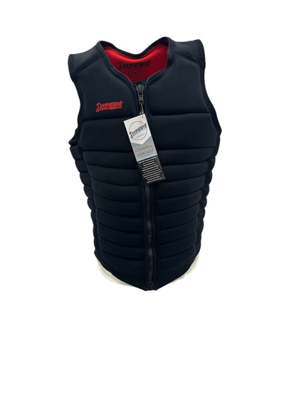 Doomswell Wake Surf Competition Vest, Black/Red