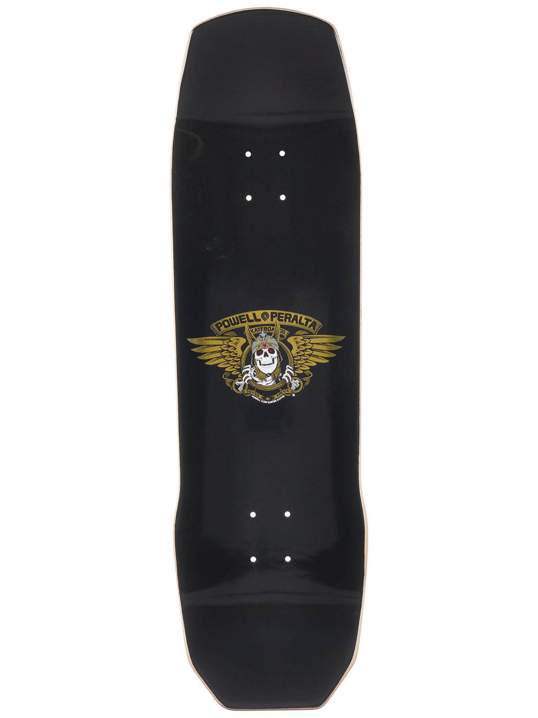 Powell Peralta Andy Anderson Heron 3 Gold Foil Shaped 7-Ply Maple 9.13in x 32.8in Skateboard Deck