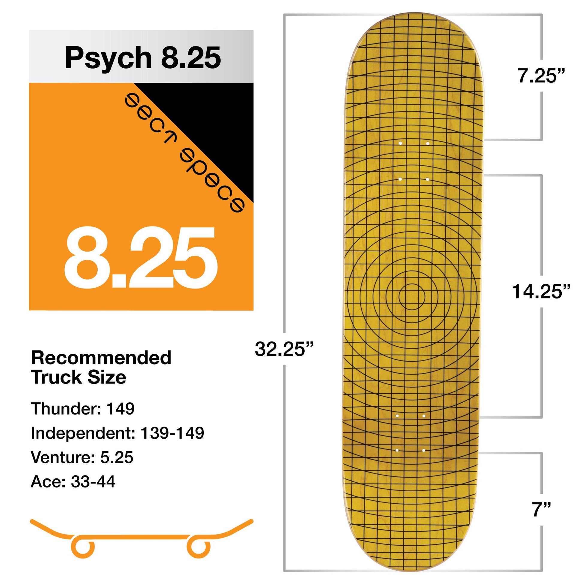 Habitat Kaue Cossa Inhabitants 8.25in x 32.25in Skateboard Deck
