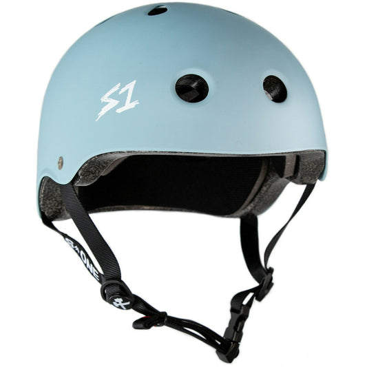 S One Lifer Certified Skate/Bike Bucket Helmet - Slate Blue Matte