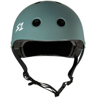 S One Lifer Certified Skate/Bike Bucket Helmet - Tree Green Matte