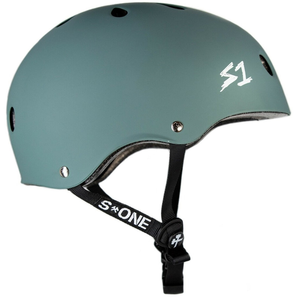 S One Lifer Certified Skate/Bike Bucket Helmet - Tree Green Matte