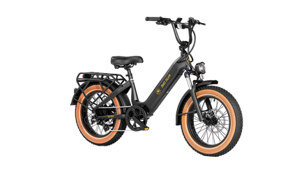 AIMA Big Sur Sport 20" Fat Tire Electric Bike Black