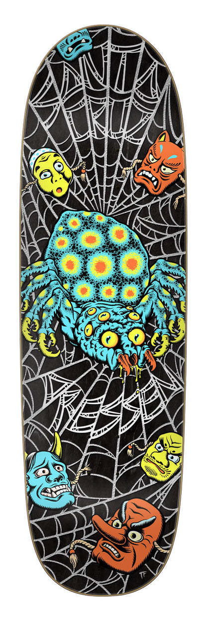 Santa Cruz Dressen Spider Pro Egg Shaped 9.25in x 31.95in Skateboard Deck