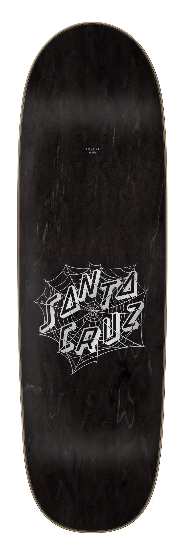 Santa Cruz Dressen Spider Pro Egg Shaped 9.25in x 31.95in Skateboard Deck