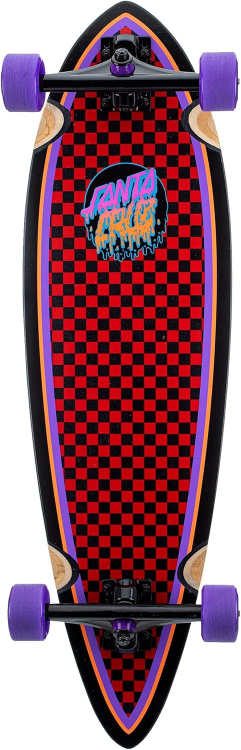 Santa Cruz Rad Dot 9.20in x 33in Pintail Longboard Complete