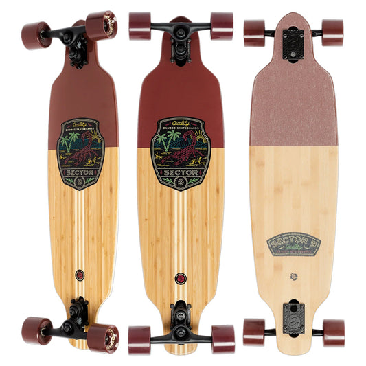 Sector 9 Bamboo Shoots Stringer Longboard Complete