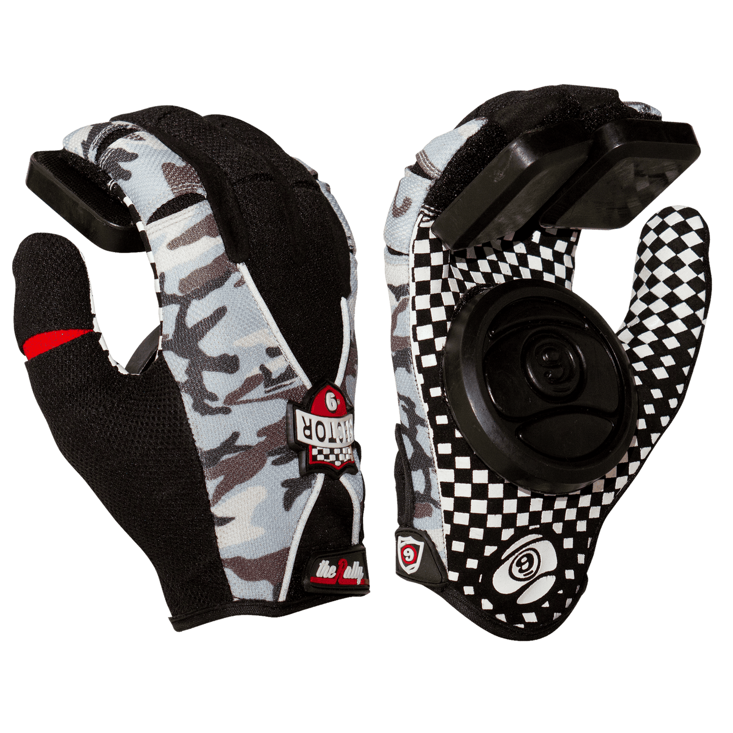 Sector 9 Rally Youth Longboarding Slide Gloves Camo