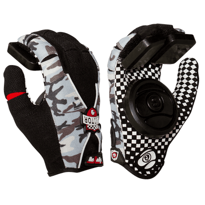 Sector 9 Rally Youth Longboarding Slide Gloves Camo