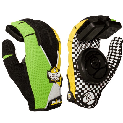 Sector 9 Rally Youth Longboarding Slide Gloves Green