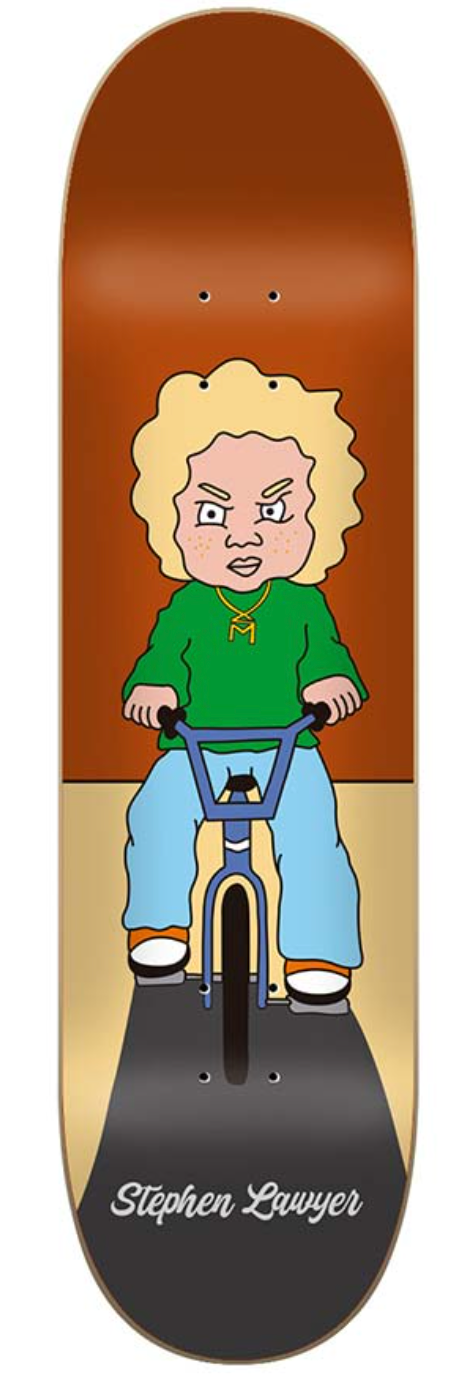 Sk8Mafia Stephen Lawyer Gizzard Pro 8.375in x 32.1in Skateboard Deck