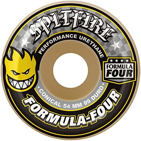 Spitfire Formula Four Conical 54mm 99d Skateboard Wheels