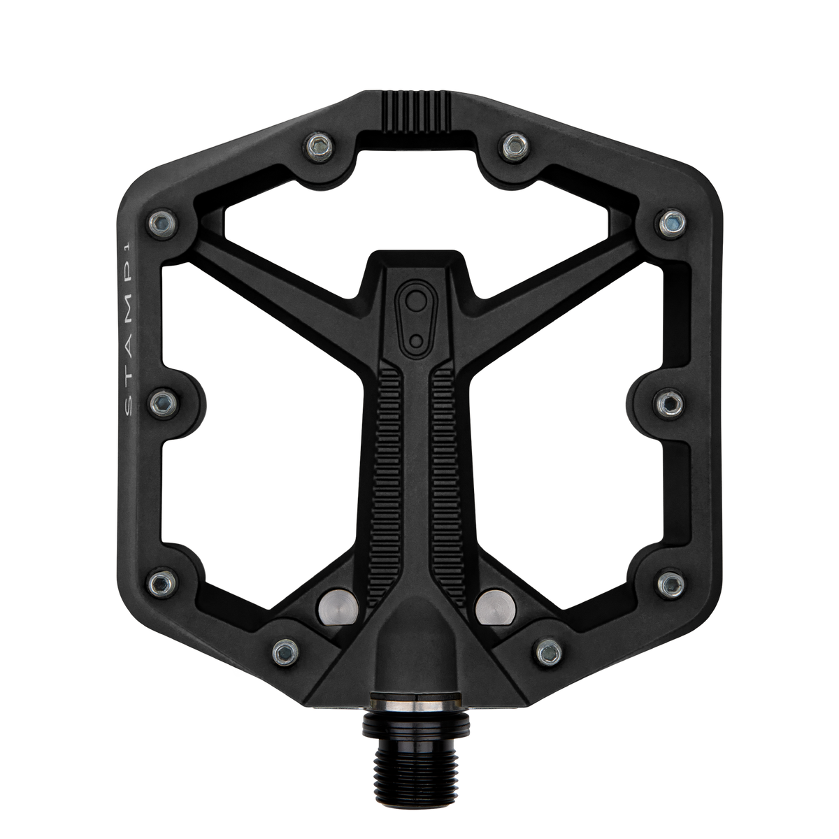 Crankbrothers Stamp 1 Gen 2 MTB Pedals, Small Black