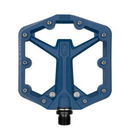 Crankbrothers Stamp 1 Gen 2 MTB Pedals, Small Navy Blue