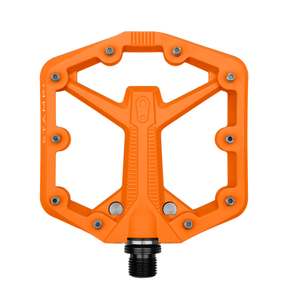 Crankbrothers Stamp 1 Gen 2 MTB Pedals, Small Orange