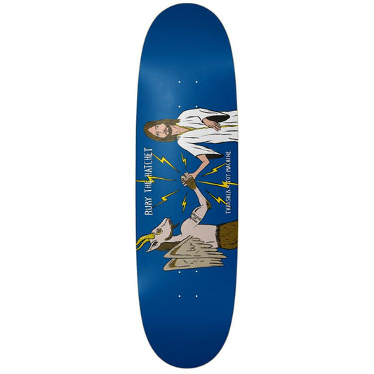 Toy Machine Bury the Hatchet 8.88in x 31.5in Egg Shaped Skateboard Deck